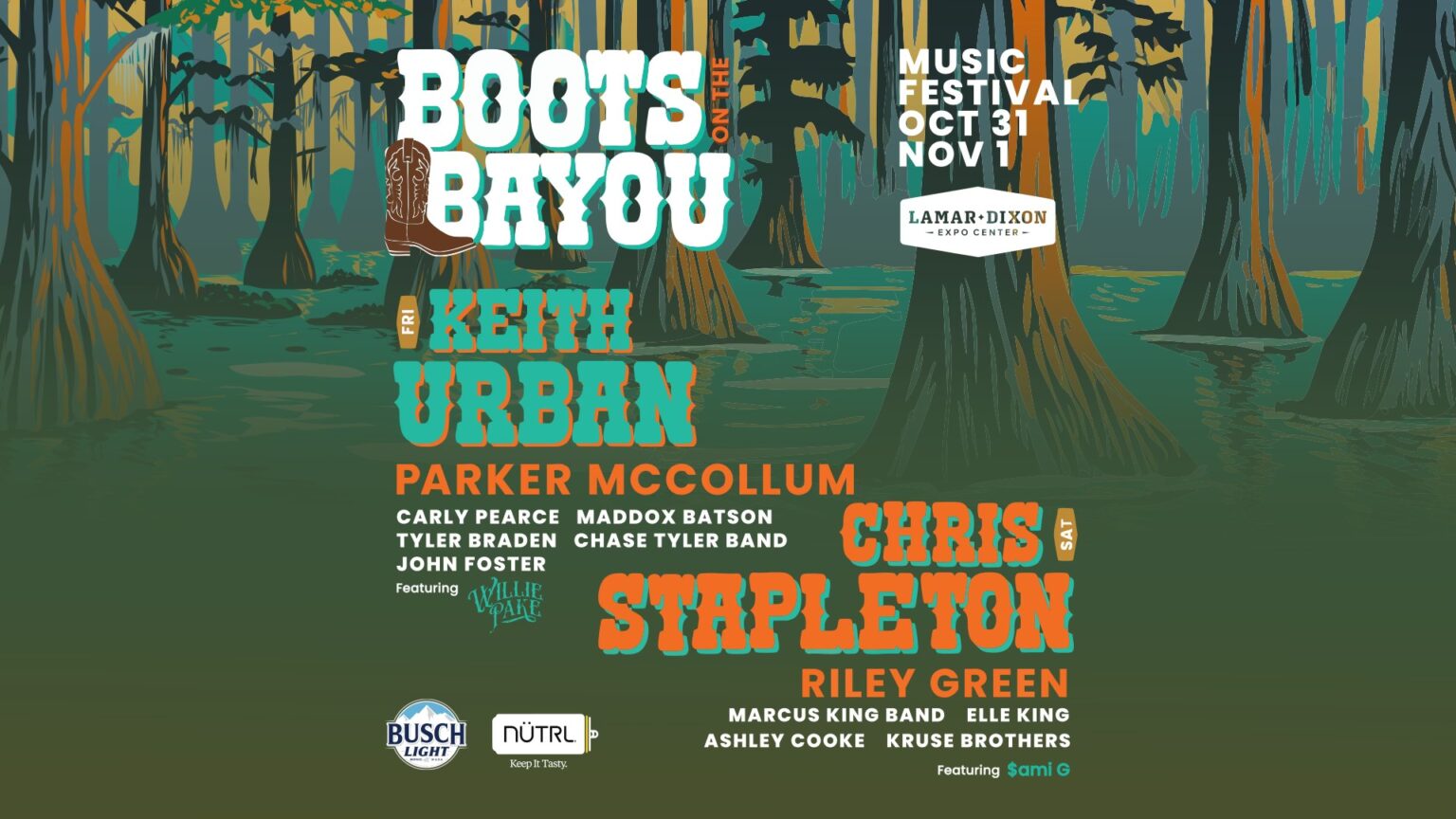 Boots on The Bayou - Lamar Dixon Expo Center